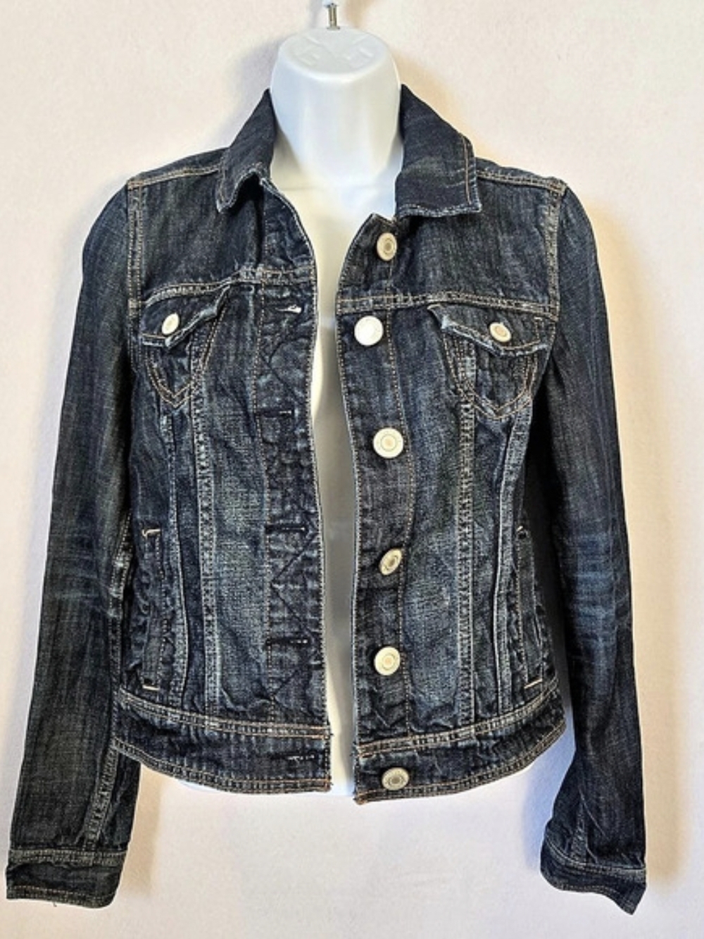 American Eagle Denim Jean Jacket Blue Size S/P